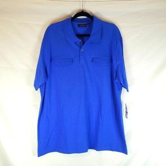 Tasso Elba Golf Polo Sailor Blue Size XLarge NWT - Picture 1 of 8